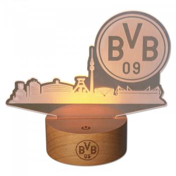 Borussia Dortmund BVB Leuchte mit Skyline